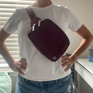 Lululemon Maroon Large Belt Bag